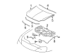 Ford Five Hundred Hood Release Cable Diagram - 5F9Z-16916-AC