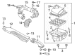 Ford Bronco Sport Air Intake Coupling Diagram - LX6Z-9A624-C