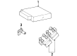 Lincoln Continental Engine Control Module Diagram - F7OZ-12A650-FG