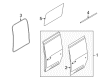Ford Transit Connect Door Seal Diagram - 2T1Z-1551822-F