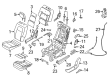Lincoln Aviator Seat Covers Diagram - MC5Z-7863804-MG