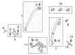 Lincoln MKZ Seat Belt Diagram - DP5Z-54611B64-AAH