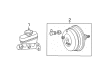 Ford Master Cylinder Repair Kit Diagram - AL5Z-2140-A