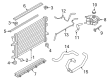 Lincoln Continental Coolant Reservoir Hose Diagram - GD9Z-8063-B