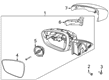 Ford Escape Side Marker Light Diagram - LJ6Z-13B375-A