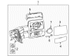 Ford F-150 Side Marker Light Diagram - 7L3Z-13B374-B