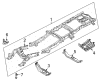 Ford F-250 Super Duty Front Cross-Member Diagram - BC3Z-5019-A