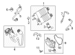 Ford Fiesta Vapor Canister Diagram - AE8Z-9D653-C