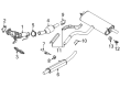Ford Bronco Sport Muffler Strap Diagram - JX6Z-5K291-B