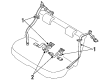 Ford Escort Seat Belt Diagram - XS4Z-54613B84-AAA