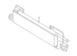 Ford Escape Transmission Oil Cooler Diagram - 5L8Z-7A095-BA