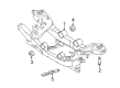 Lincoln Differential Mount Diagram - G2GZ-4B424-A