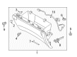 Ford Edge Liftgate Lift Support Diagram - FT4Z-5806200-C