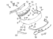 Lincoln MKS Bumper Cover Diagram - 8A5Z-17K835-GAPTM