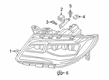 Lincoln MKZ Headlight Diagram - JP5Z13008V