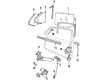Ford Thunderbird Door Lock Actuator Diagram - FOLY-63218A42-A