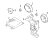 Ford EcoSport Car Speakers Diagram - GN1Z-18808-F