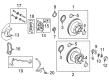Ford E-350 Super Duty Brake Rotor Diagram - NC2Z-1102-A