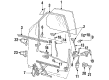 Ford Explorer Exterior Door Handle Diagram - F3TZ-7822405-A