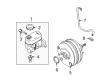 Ford E-150 Master Cylinder Repair Kit Diagram - 8C2Z-2140-B