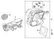 Ford Escape Master Cylinder Repair Kit Diagram - JX6Z-2L210-D