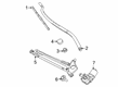 Lincoln Corsair Wiper Pivot Diagram - LJ7Z-17566-B