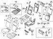 Ford F-350 Super Duty Cup Holder Diagram - FL3Z-1813562-AA