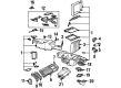 Lincoln Continental Blend Door Actuator Diagram - F7OZ-19E616-AA