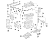 Ford Fusion Timing Chain Guide Diagram - 3M4Z-6M256-AA