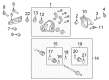 Ford Thunderbird Spindle Nut Diagram - -W707772-S441