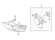 Ford Focus Fog Light Diagram - 4S4Z-15200-AB