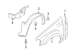 Mercury Mariner Fender Diagram - AE6Z-16006-A