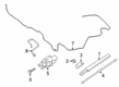 Lincoln Nautilus Windshield Wiper Diagram - HA1Z-17528-AA