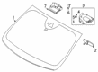 Ford Escape Windshield Diagram - LJ6Z-7803100-H