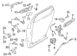 Lincoln MKX Exterior Door Handle Diagram - GA1Z-5426605-ABPTM