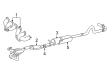 Ford E-350 Econoline Catalytic Converter Diagram - F4UZ-5F250-B
