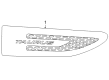 Ford Taurus Emblem Diagram - AG1Z-16178-B