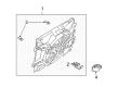 Ford Cooling Fan Relay Diagram - 6W1Z-8B658-AC