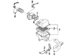 Mercury Tracer Air Filter Diagram - E8GY-9601-A
