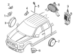 Ford Explorer Car Speakers Diagram - MU5Z-18808-D