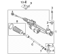 Ford E-Transit Rack and Pinion Boot Diagram - KK2Z-3332-B