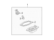 Ford Escape Light Socket Diagram - YL8Z-13411-CA