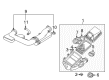 Ford Air Filter Diagram - XW4Z-9601-AC