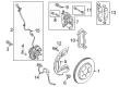 Ford F-150 Lightning Backing Plate Diagram - ML3Z-2K005-D