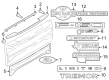 Ford Transit-250 Emblem Diagram - JL3Z-9942528-A