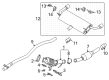 Ford Maverick Exhaust Pipe Diagram - LX6Z-5E212-KP