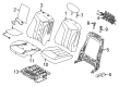Mercury Milan Seat Covers Diagram - BN7Z-5464417-BA