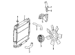 Ford F-250 HD Radiator Diagram - F7TZ-8005-FA