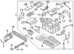 Ford Fusion Car Battery Diagram - EG9Z-10B759-FARM