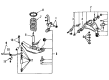 Ford LTD Control Arm Diagram - E1AZ3082A